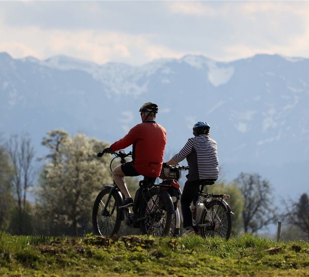 Hochhubergut Aktivität Radfahren im Nationalpark Kalkalpen